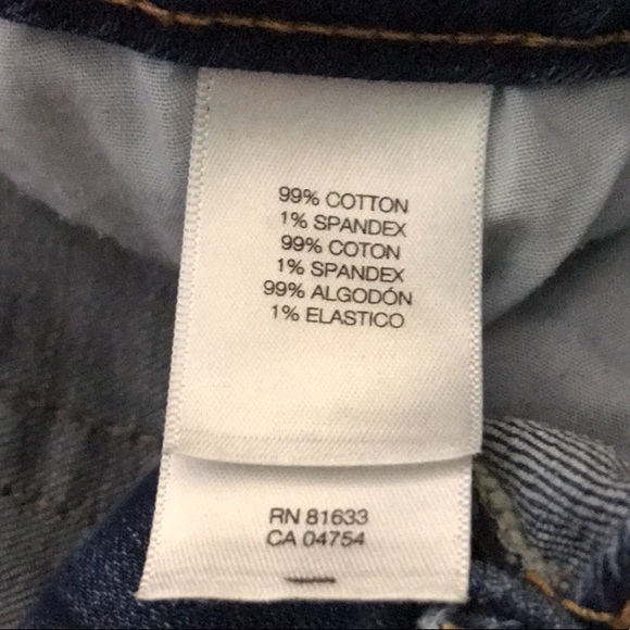 Kenneth Cole Reaction Skinny Jeans Dark Wash Size 8 - Picture 7 of 9
